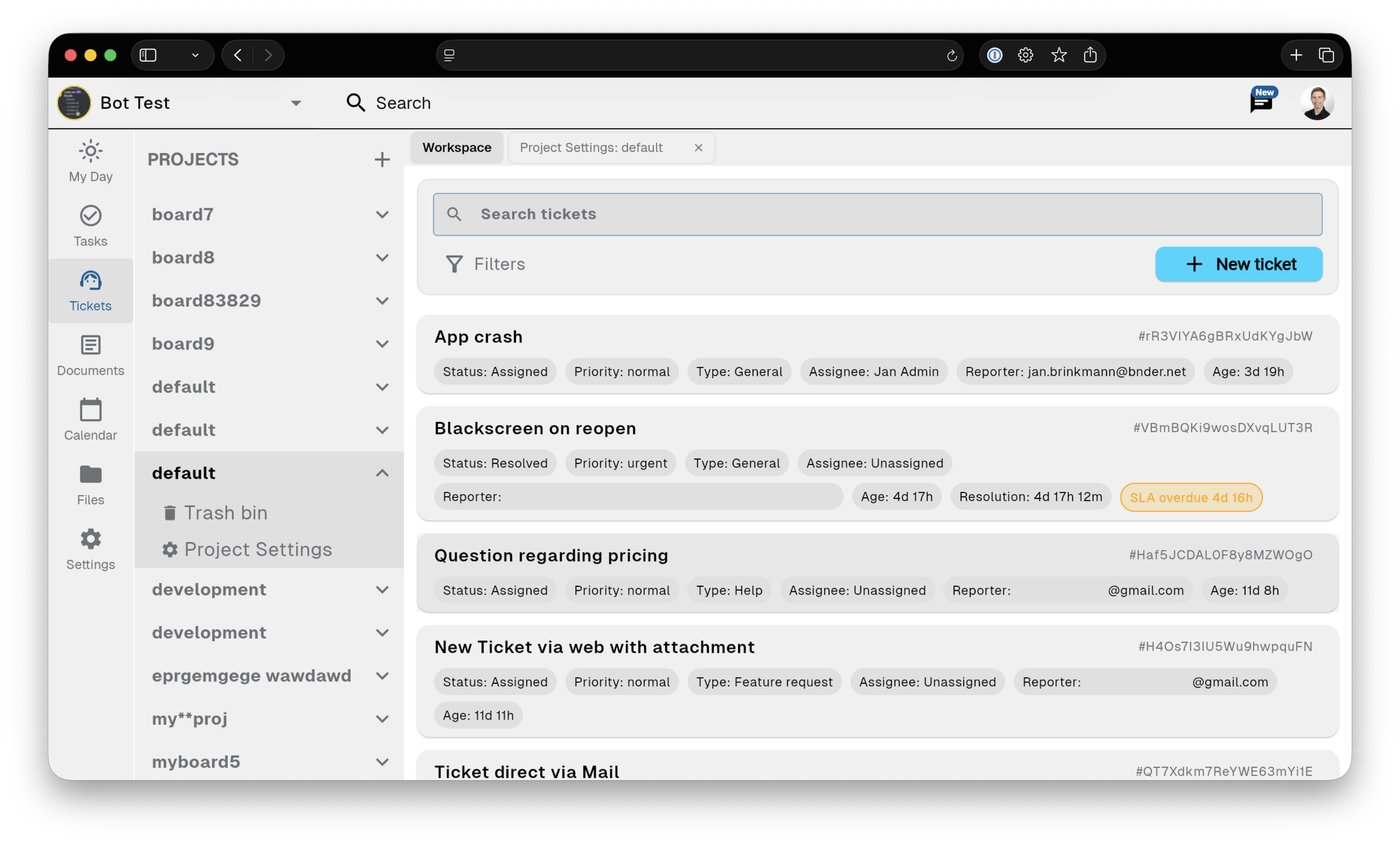 Convert incoming issues into real work without losing context.